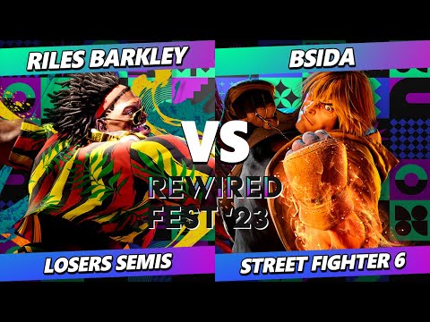 ReWired Fest 2023 Losers Semis - Riles Barkley (Dee Jay) Vs. BSIDA (Ken) Street Fighter 6 - SF6