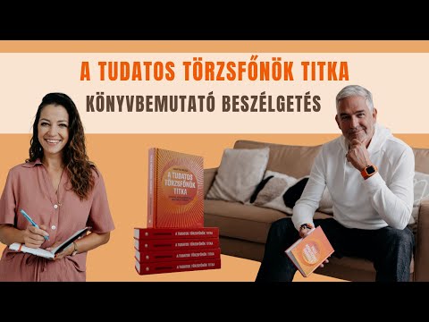 A tudatos törzsfőnök titka könyvbemutató beszélgetés a Könyvfesztiválon