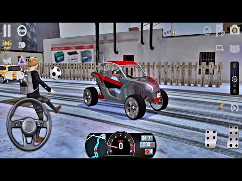 Driving School Sim - Dune Buggy Snow Driving - Best Android Gameplay