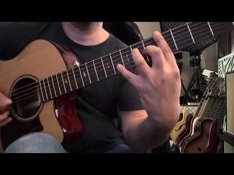 CRAZY LEGATO PLAYING ON AN IBANEZ AAM700CE ACOUSTIC | Tom Quayle