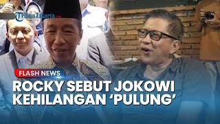 Terkait Polemik Whoosh hingga Ijazah Palsu, Rocky Gerung Sebut Jokowi Mulai Kehilangan 'Pulung'