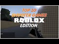 Top 10 Best FREE Roblox FPS Shooting Games