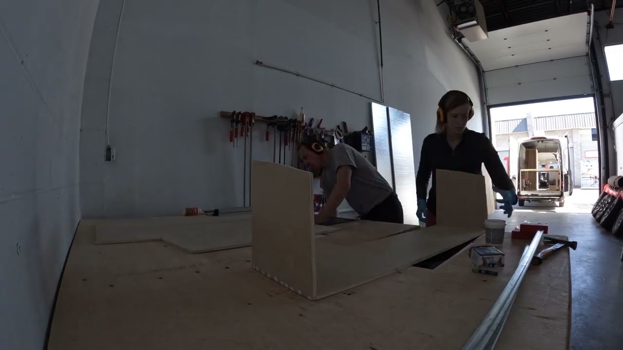 VanBuild Day 24: Building Our Dream Van Helene with Getavan | Van Build Journey Continues! April 10