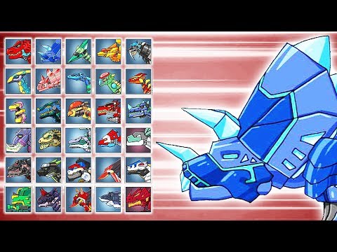 Dino Robot Battle Arena: Tricera Blue (Assembly + Fights) | Eftsei Gaming