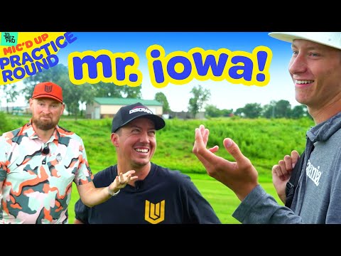 Playing with the defending CHAMP in Iowa | Des Moines Challenge F9 | Jomez Practice Round