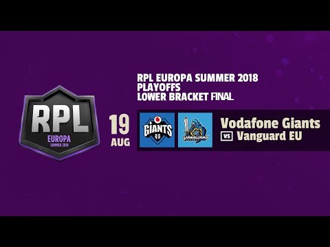 FINAL RPL| VODAFONE GIANTS VS VANGUARD EU | EUROPA Summer 2018 | Clash Royale| REVOLAIMAR