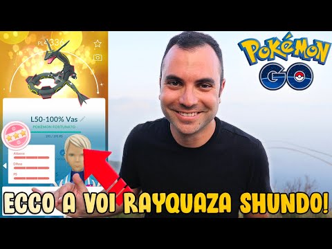 Ricomincio da... SHUNDO RAYQUAZA!!! 🐉✨ - Pokémon GO