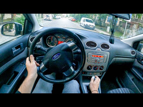 2009 Ford Focus Mk2 [1.6 TDCI 90 HP] | POV Test Drive #893 Joe Black