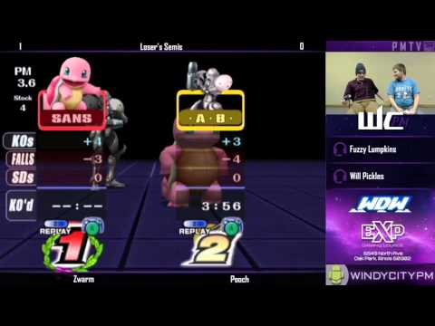 WDW - 10/21/2015 - Zwarm (Squirtle) vs Pooch (Samus) - Loser's Semis