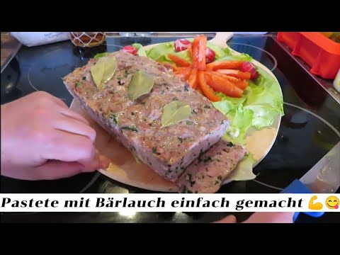 Pâté like liverwurst, Pâté de Campagne.