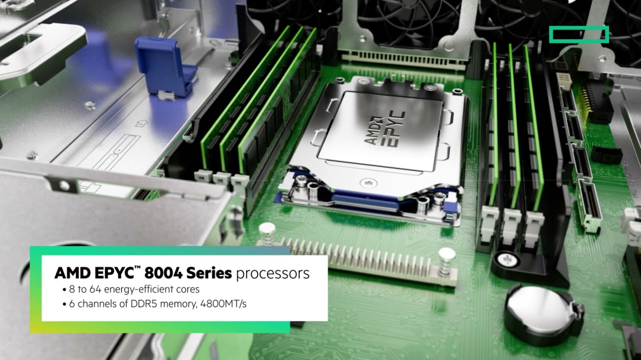 تور محصول HPE ProLiant DL145 Gen11 - YouTube