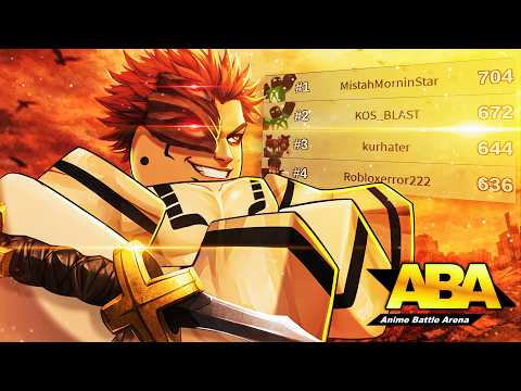 Getting #1 on ABA with JJK CHARACTERS ONLY! | Anime Battle Arena Ranked