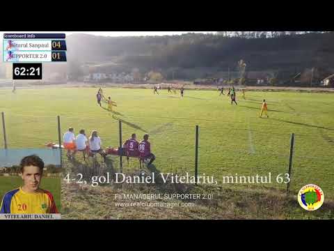 Cupa: rezumat VIITORUL SANPAUL - SUPPORTER 2 0, Scor: 5-3