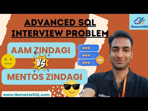 Solving A Advanced Sql Interview Problem Advanced Sql Tutorial
