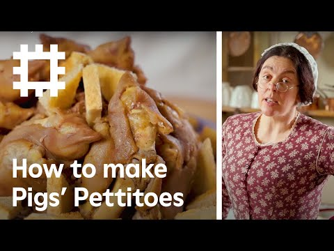 如何用維多利亞式方法制作豬肉餡餅 (How to Make Pigs' Pettitoes — The Victorian Way)