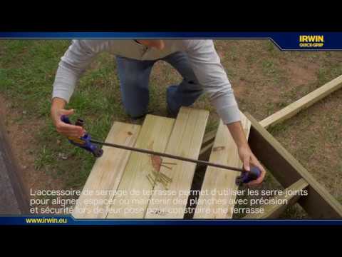 Serre joint rapide - 136 kg de force de serrage - QuickGrip Medium