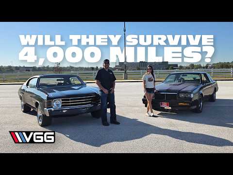 Will These Iconic Muscle Cars Survive 4,000 Miles?