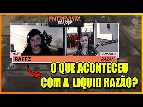 RAPPZ FARPANDO O RAZAH E A LIQUID NA ENTREVISTA PÓS JOGO - SIX INVITATIONAL 2022 CLIPS