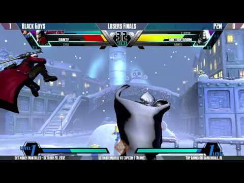 GMM Oct 2012 - UMvC3 - Teams - Black Guys vs P2W