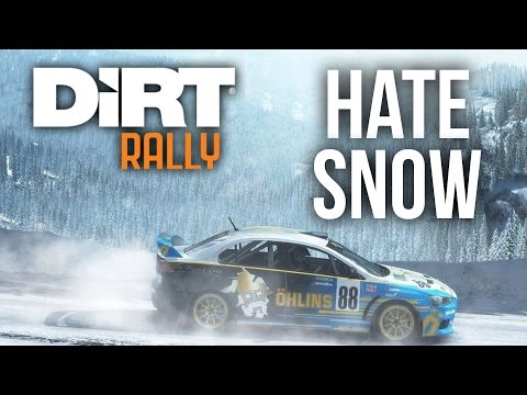 Dirt Rally Career Mode Gameplay Walkthrough Part 13 - I HATE SNOW (Console Version)