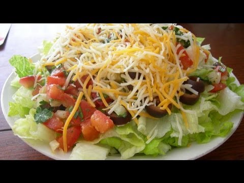 Receta de ensalada mexicana. Receta de ensalada / Receta comida mexicana / 2do aniversario