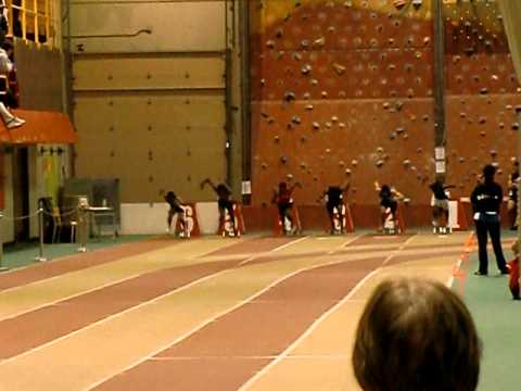 Downing VS Gordon-Maule VS Dorcelus at 60m Quebec High School Champ