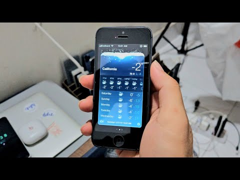 iOS 6 weather ☁️ 2025