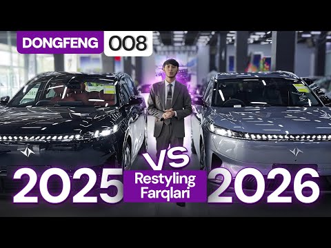 DONGFENG 008 FARQLARI | 2026 Restyling Ultra komplektatsiyasi
