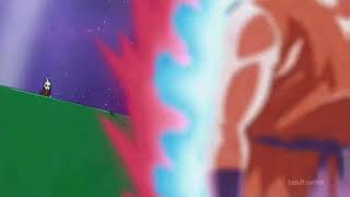 Goku gives up against Hit