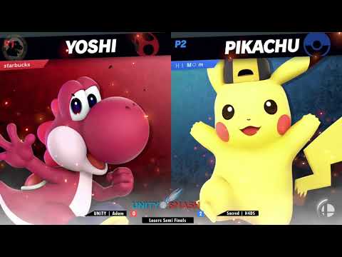 Unity Station #7 - L. Semis - UNITY | Adam (Yoshi) vs Sacred | H4DS (Pikachu)
