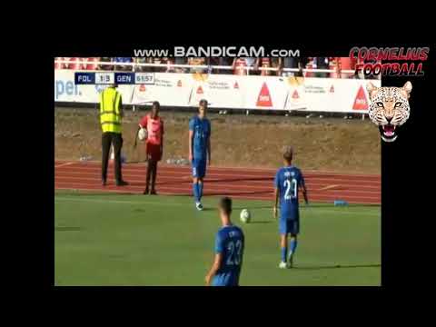 Edon Zhegrova Goal Fola Esch vs Racing Genk Europa League