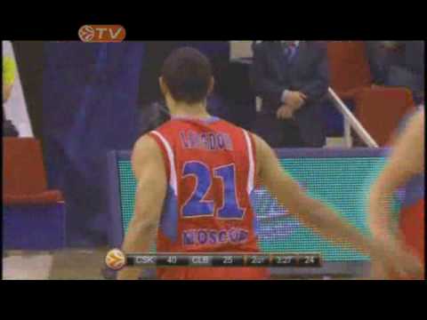 Euroleague 2010 - Playoffs - Game 1 - CSKA Moscow 86 x 63 Caja Laboral (23/03/2010)
