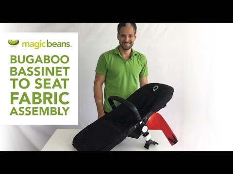 Bugaboo Cameleon 3 Bassinet to Seat Fabric Assembly | Demonstration