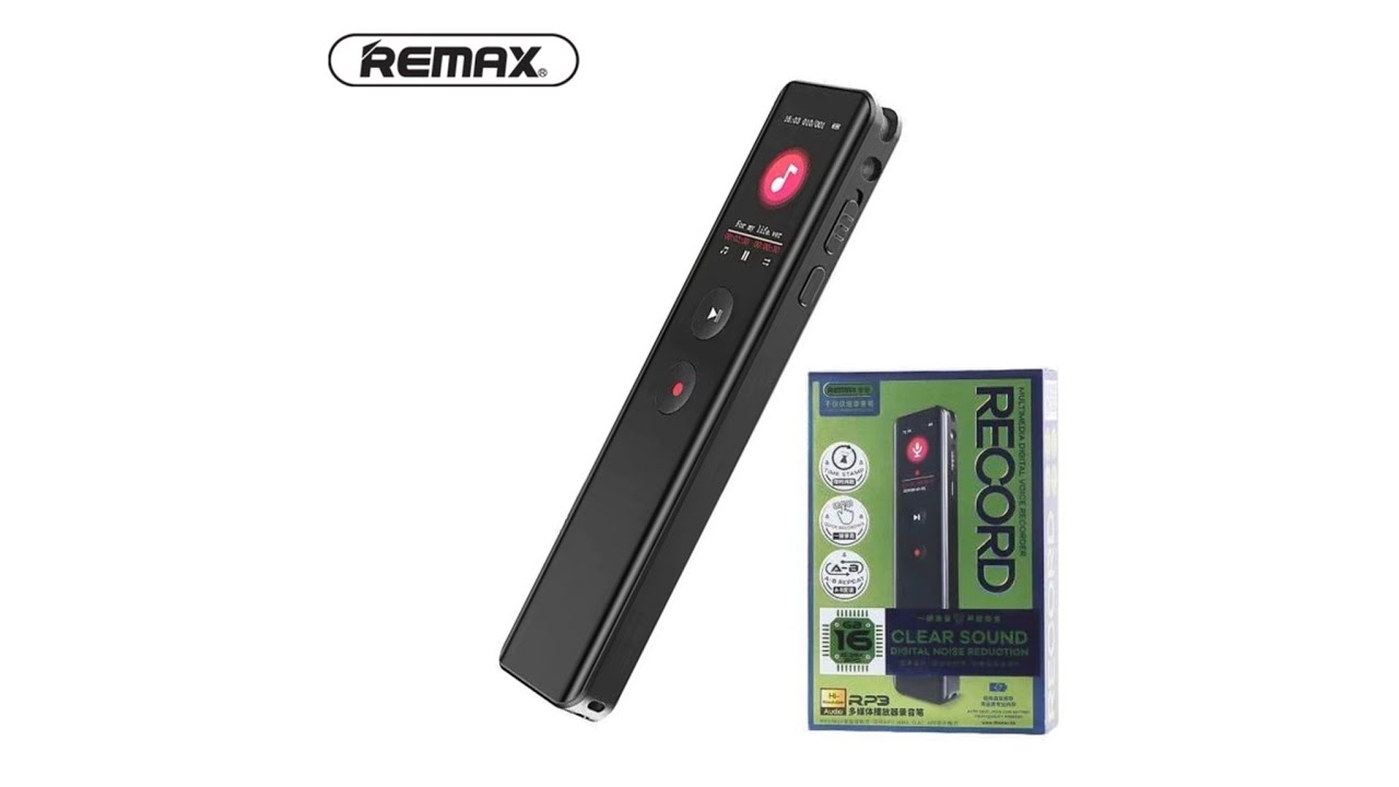Unboxing of REMAX multimedia Digital Voice Recorder|RP3|64GB|Not Sponsored video