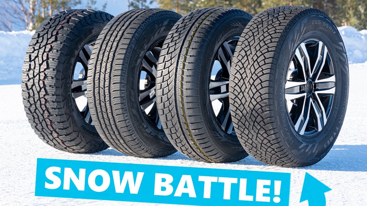Winter vs All Terrain vs All Weather vs All Season! Nokian Outpost nAT, Hakka R5, WRG4 & One