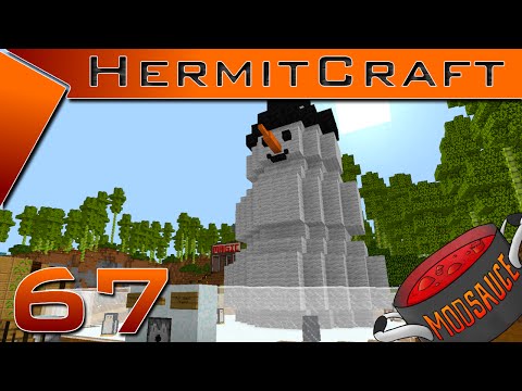 HermitCraft ModSauce ~ Ep 67 ~ Derpy The Snowman!
