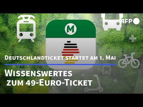 Kurz erklärt: Wissenswertes zum 49-Euro-Ticket | AFP