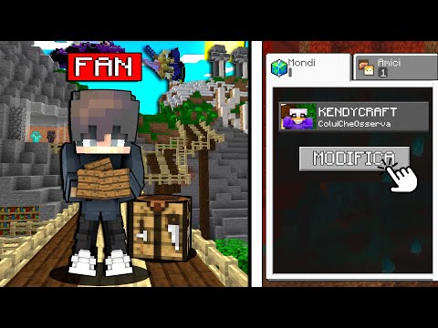 UN FAN HA MODIFICATO IL MIO MONDO DI MINECRAFT ITA!!