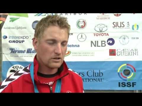 Skeet Men Interview (DEN) - ISSF Shotgun World Cup Final 2012, Maribor (SLO)