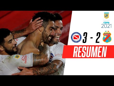 ¡REMONTADA ÉPICA CON 2 MENOS! | Argentinos 3-2 Arsenal | RESUMEN