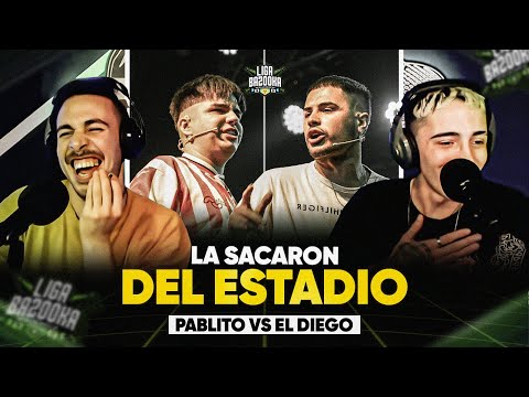 💥PABLITO ABR and EL DIEGO KICKED IT OUT OF THE STADIUM🔥😱NAIKY AND WOLTY REACT🧐