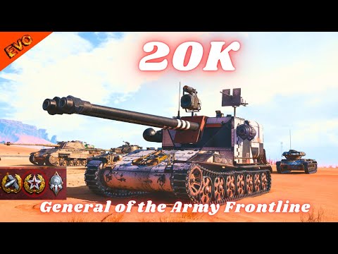 SFAC 105 – 20K Damage  General of the Army  Frontline  World of Tanks