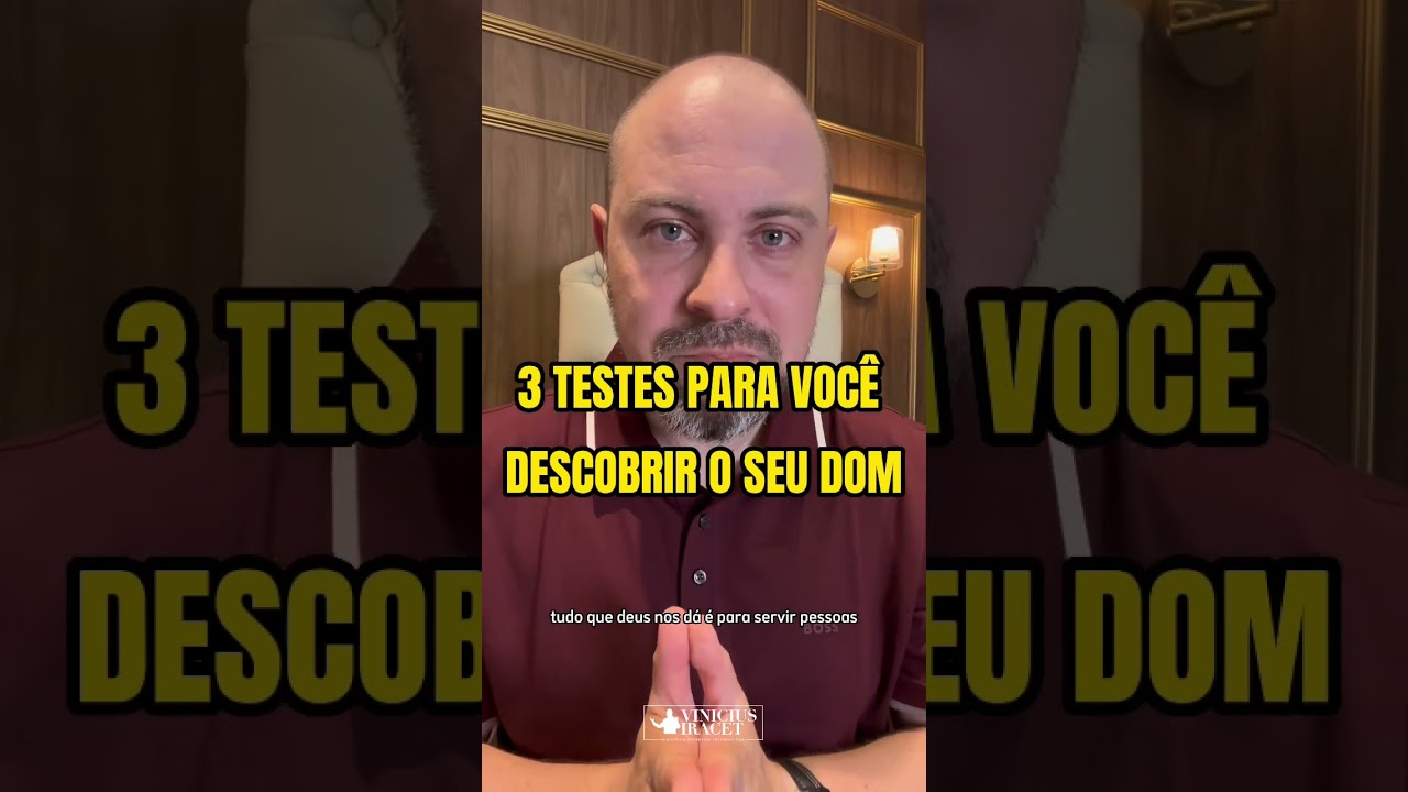 3 TESTES PARA DESCOBRIR SE VOCÊ TEM UM DOM - Profecia e revelações