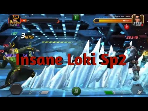 Loki Insane Sp2 Damage Potential #mcoc #kabam #loki #marvel