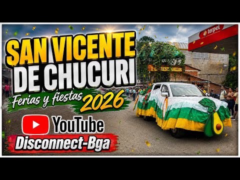 San Vicente de Chucuri - Ferias y fiestas 2026 Cabalgata #disconnectbga #dji #sanvicentedechucuri ​