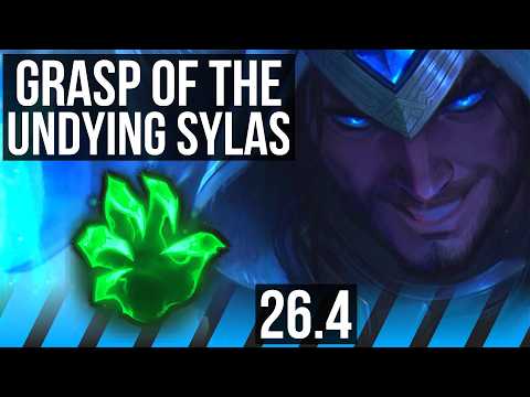 SYLAS vs SETT (MID) | Grasp Of The Undying, 43K damage | KR Master | 26.4
