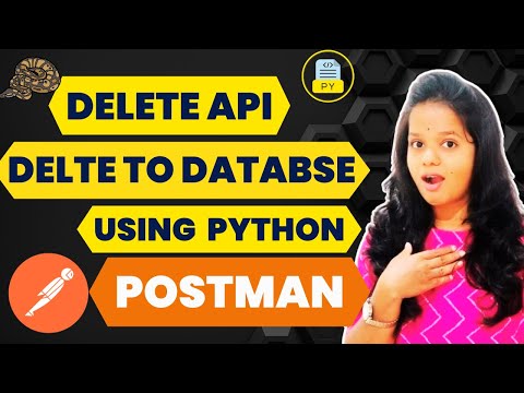 Delete Api To Database Using Python Build An Api With Database Using Python Python Flask