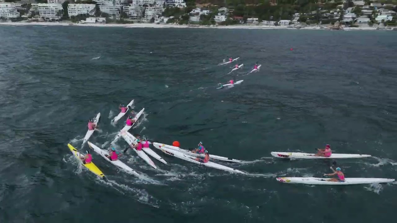 Mens Surfski Race | Lifesaving Sport | Clifton | Cape Town | Rescue Sport Series