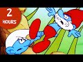 THE MOST DANGEROUS MOMENTS The Smurfs Cartoons For Kids