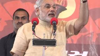 preview picture of video 'Shri Narendra Modi speaking at Vivekananda Yuva Parishad, Gandevi'